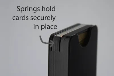 Smart Pop-Up Wallet with Card Ejector & Cash Drawer