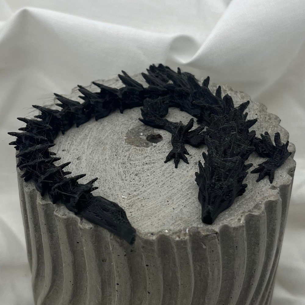 🐲 Articulated Spiked Dragon | Fidget Toy & Unique Desk Showpiece